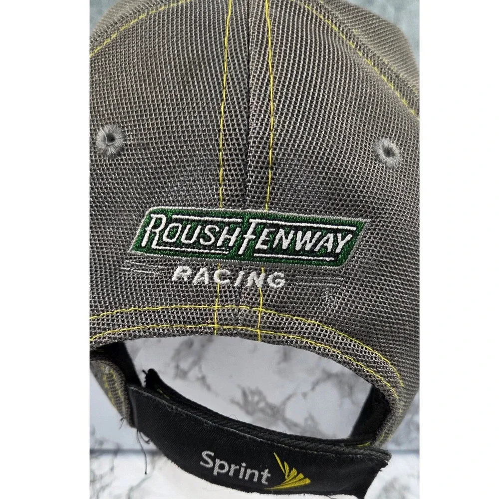 Carl Edwards 99 Fastenal NASCAR Hat Chase Authentics 2014 Sprint Cup Grey Cap